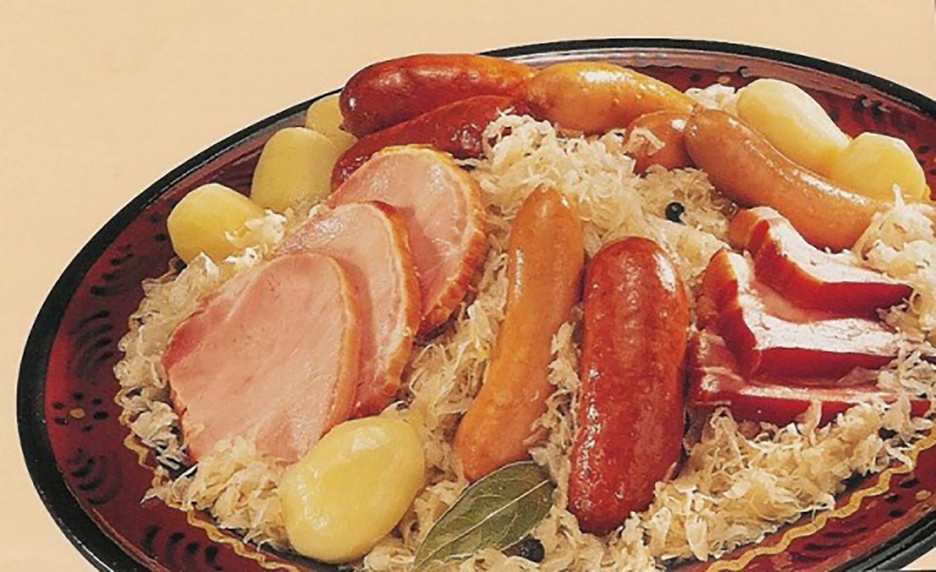 Présentation de Choucroute alsacienne