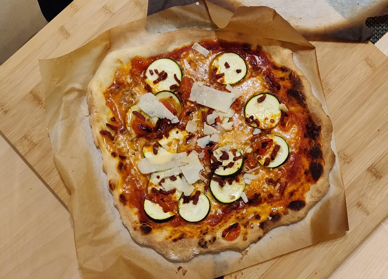 Présentation de Pâte à pizza rapide