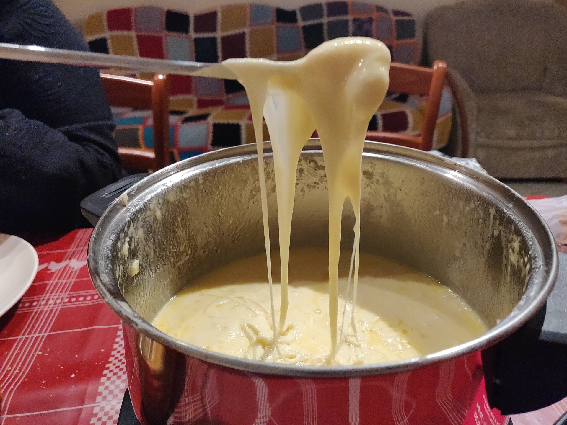 Présentation de Vraie fondue au fromage
