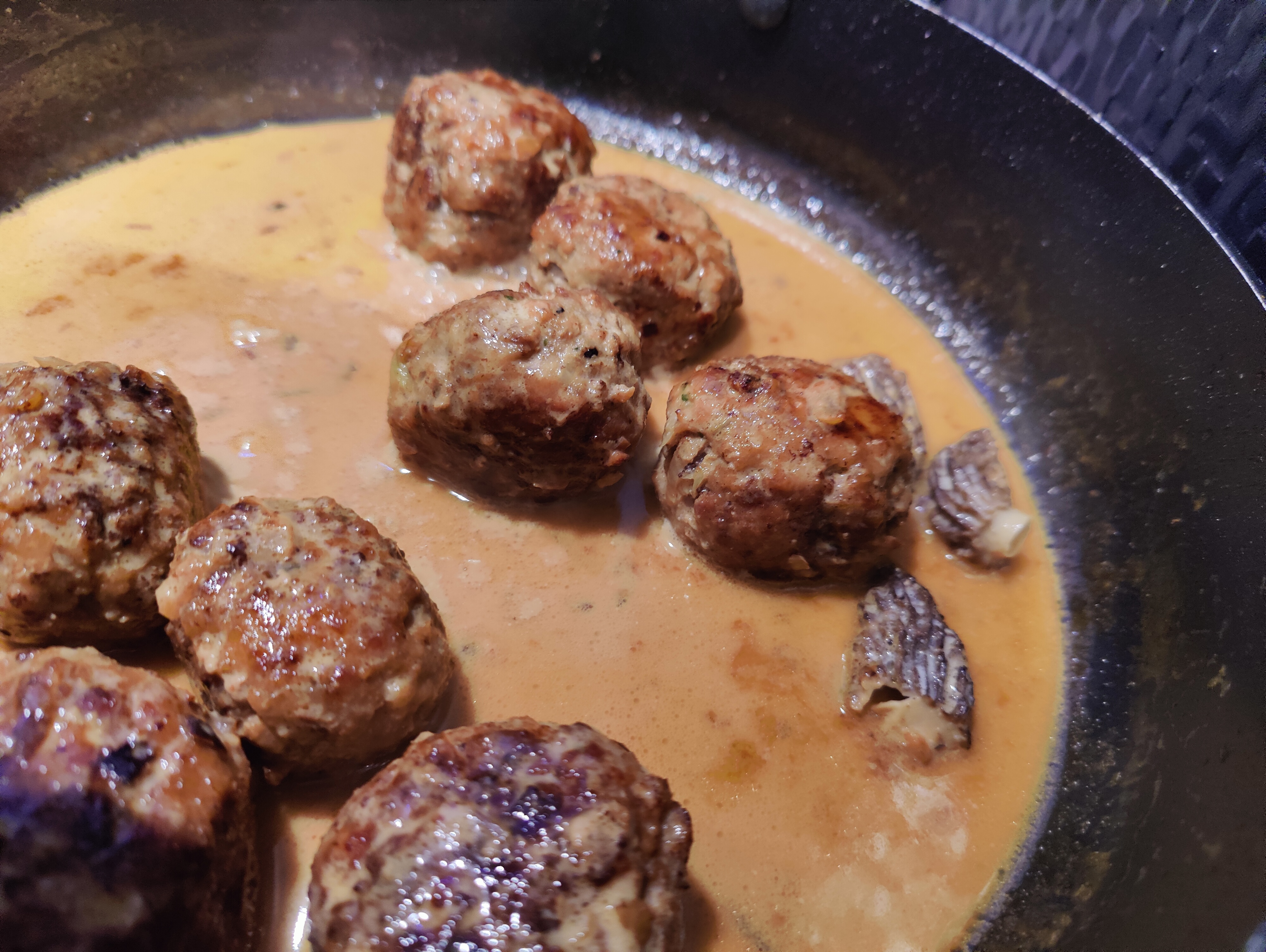 Présentation de Boulette à la Lupulus et aux morilles