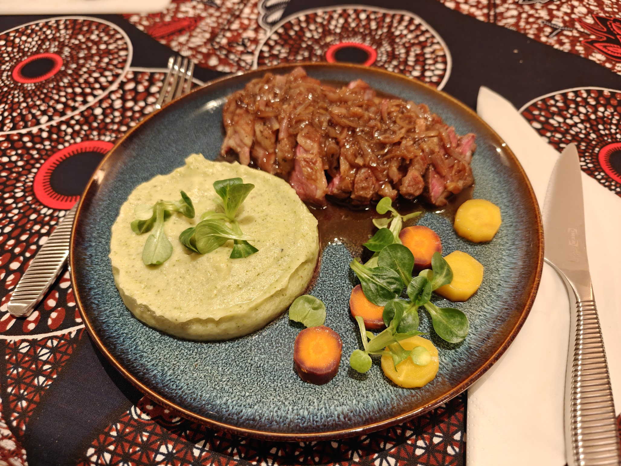 Présentation de Magret de canard basse température