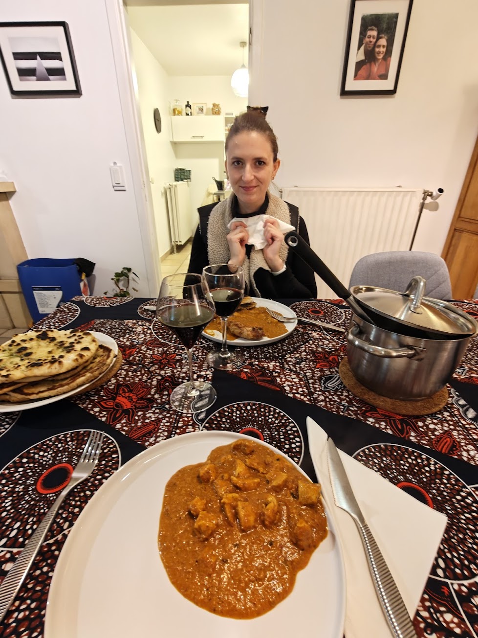 Présentation de Butter chicken